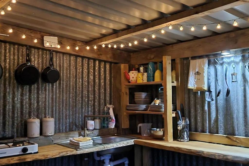 Hotel Bronfelen Yurt à Cynghordy Extérieur photo
