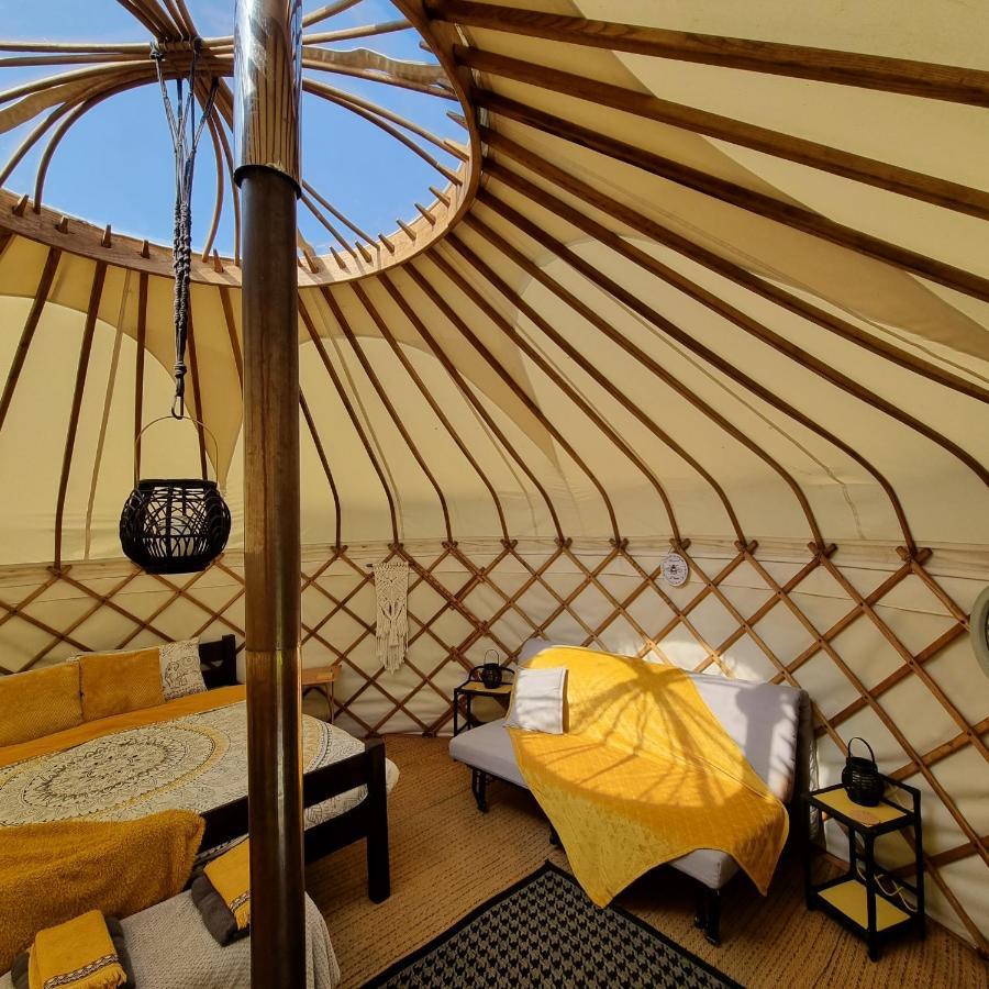 Hotel Bronfelen Yurt à Cynghordy Extérieur photo